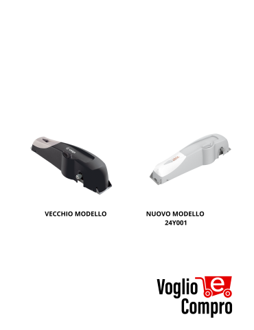 MOTORE V2 VEGA 230V CON  CENTRALE COMANDO A BORDO PER PORTE BASCULANTI FINO A 9 MQ