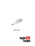 MOTORE V2 VEGA 230V PER PORTE BASCULANTI FINO A 9 MQ SENZA CENTRALE COMANDO