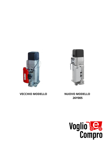 MOTORE ATTUATORE LATERALE V2 ULK 600 PER SERRANDE SENZA MOLLE DI COMPENSAZIONE