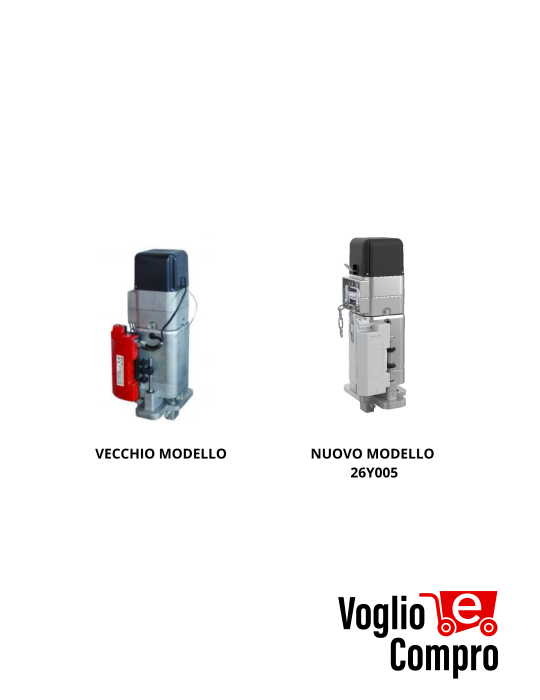 MOTORE ATTUATORE LATERALE V2 ULK 600 PER SERRANDE SENZA MOLLE DI COMPENSAZIONE