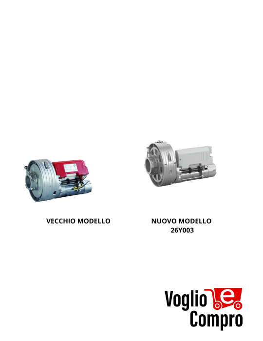 MOTORE ELETTROMECCANICO CON ELETTROFRENO V2 AGON 260 FR PER SERRANDA 260 Kg