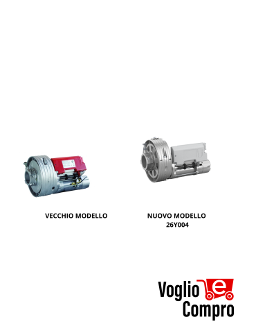 MOTORE ELETTROMECCANICO CON ELETTROFRENO V2 AGON 380 FR PER SERRANDA 380 Kg