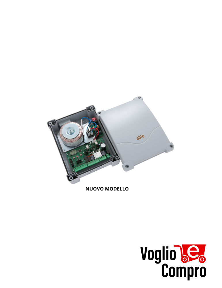 CITY 2+ 230V CENTRALE DI COMANDO V2 12A024 X MOTORE 24V