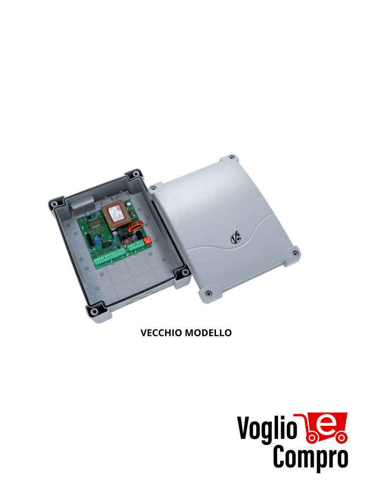 CITY 4 230V CENTRALE DI COMANDO V2 12G044 PER CANCELLO BATTENTE E SCORREVOLE