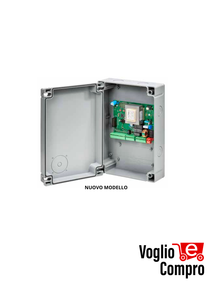 CITY 4 230V CENTRALE DI COMANDO V2 12G044 PER CANCELLO BATTENTE E SCORREVOLE