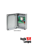 CITY 4 230V CENTRALE DI COMANDO V2 12G044 PER CANCELLO BATTENTE E SCORREVOLE