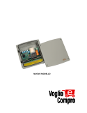 FLEXY 2 230V CENTRALE DI COMANDO ANALOGICA CON RICEVITORE INTEGRATO 433,92 Mhz