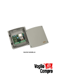 EASY BASIC CENTRALE DI COMANDO CON RICEVITORE INTEGRATO PER SERRANDE AVVOLGIBILI