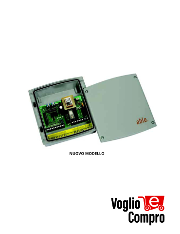 EASY2 CENTRALE DI COMANDO ANALOGICA 230V V2 12C030 PER SERRANDE AVVOLGIBILI