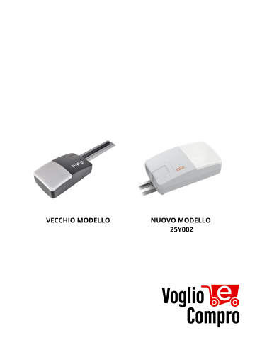 MOTORE PER PORTE SEZIONALI E BASCULANTI V2 ATRIS 1000 24V 15 Mq 100 Kg 1000 Nm