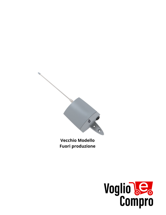 Ricevitore da esterno V2 WALLY 2 Canali 12/24V A 433,92 Mhz Morsettiera estraibile