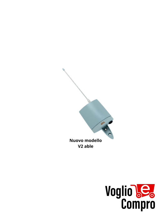 Ricevitore da esterno V2 WALLY 2 Canali 12/24V A 433,92 Mhz Morsettiera estraibile