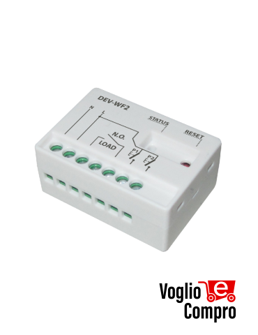 Modulo ricevitore miniaturizzato WI-FI V2 ABLE 12Y710 CX DEV-R1 WI-FI    per controllare un carico fino a 500W