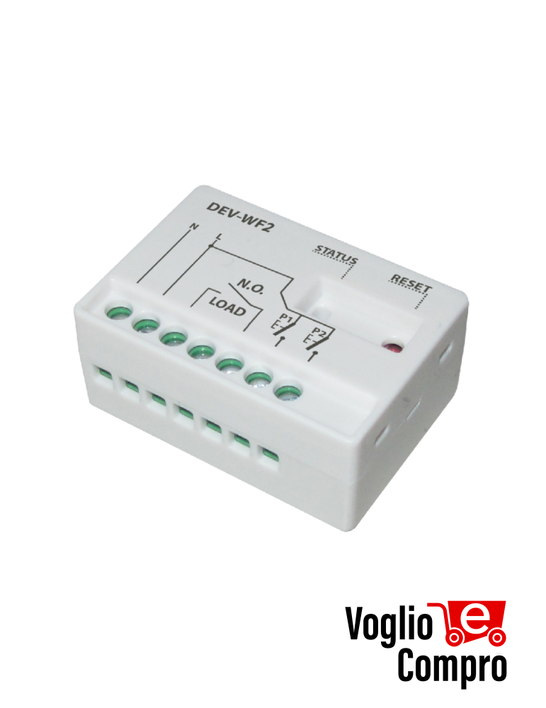Modulo ricevitore miniaturizzato WI-FI V2 ABLE 12Y710 CX DEV-R1 WI-FI    per controllare un carico fino a 500W