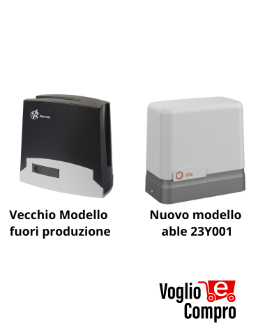 MOTORIDUTTORE ELETTROMECCANICO IRREVERSIBILE 24V PER CANCELLI SCORREVOLI FINO   A 400KG