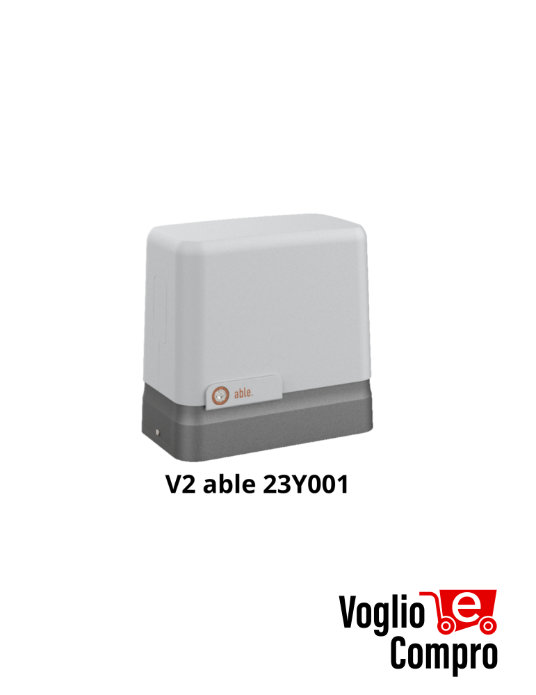 MOTORIDUTTORE ELETTROMECCANICO IRREVERSIBILE 24V PER CANCELLI SCORREVOLI FINO   A 400KG