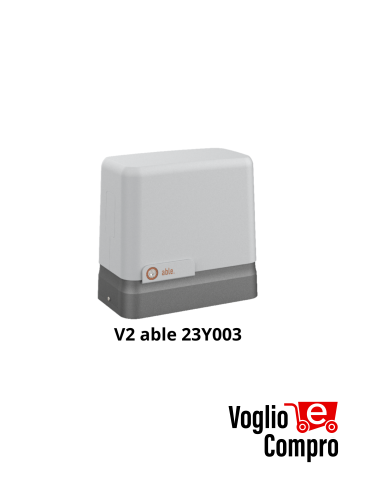 MOTORIDUTTORE ELETTROMECCANICO IRREVERSIBILE 24V PER CANCELLI SCORREVOLI FINO   A 600KG