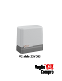 MOTORIDUTTORE ELETTROMECCANICO IRREVERSIBILE 24V PER CANCELLI SCORREVOLI FINO   A 600KG