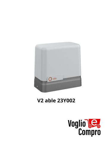 MOTORIDUTTORE ELETTROMECCANICO V2 ABLE 23Y002 SL SMALL600 ex TORQ 23G003 230V PER CANCELLI SCORREVOLI FINO A 600K