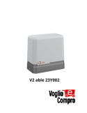 MOTORIDUTTORE ELETTROMECCANICO V2 ABLE 23Y002 SL SMALL600 ex TORQ 23G003 230V PER CANCELLI SCORREVOLI FINO A 600K