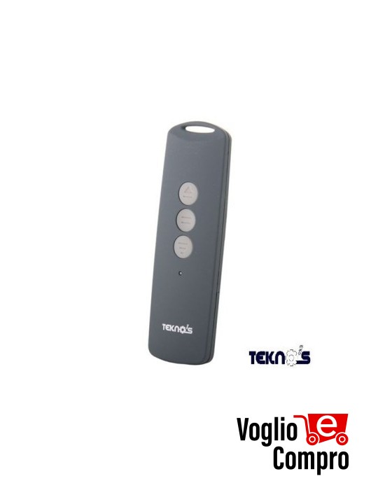 KIT MOTORE TUBOLARE RADIO TEKNOS T45MR40 PER AUTOMAZIONE TAPPARELLA AVVOLGIBILE D 45 mm 40Nm 75 KG