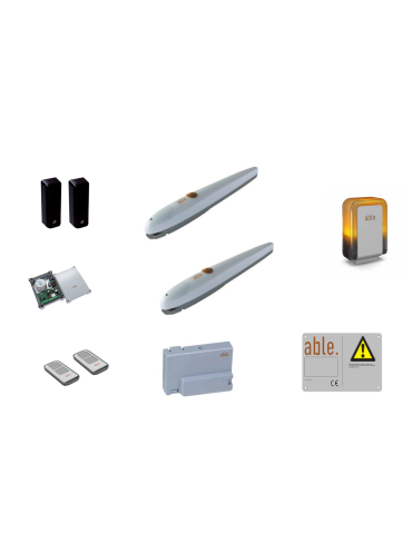 KIT FULL V2 ABLE KF LN SMALL 2000 24  KIT FULL 29Y022 l’automazione 24V