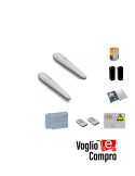 KIT FULL V2 ABLE 29Y009 KF LN  MEDIUM 24 automazione 24V­­­­ cancelli a battente ante fino a 3M centrale digitale CX EVO2