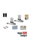 KIT AUTOMAZIONE 24V A BRACCIO ARTICOLATO V2 ZORUS 4 PER CANCELLO ANTE FINO 4,2 Mt