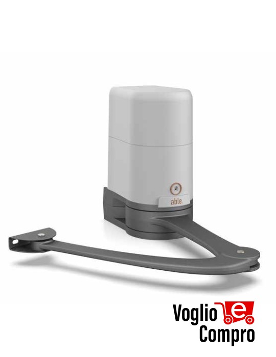 KIT AUTOMAZIONE 24V A BRACCIO ARTICOLATO V2 ZORUS 4 PER CANCELLO ANTE FINO 4,2 Mt