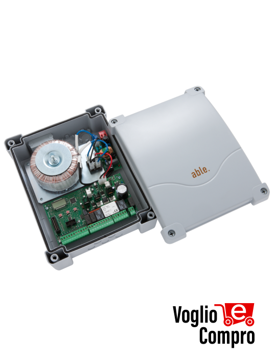 KIT FULL V2 ABLE 29Y013 Motoriduttore elettromeccanico installazioni interrate 24V. cancelli a battente con ante fino a 3,5 m.
