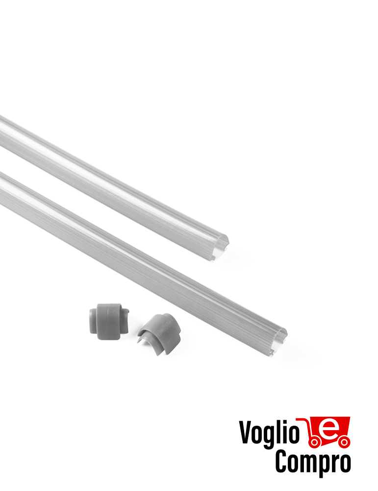 Gomma protettiva trasparente per RGB (6 pz. da 1 m) accessorio KING GATES NUUR