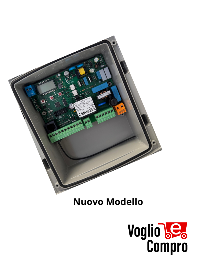 FLEXY 2 230V CENTRALE DI COMANDO ANALOGICA CON RICEVITORE INTEGRATO 433,92 Mhz