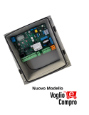 FLEXY 2 230V CENTRALE DI COMANDO ANALOGICA CON RICEVITORE INTEGRATO 433,92 Mhz