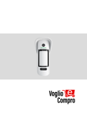AJAX 39293 MotionCam Outdoor (PhOD) Jeweller bianco Rilevatore di movimento PIR wireless con possibilità di foto-verifica estesa