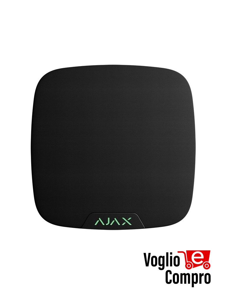 AJAX 87531SpeakerPhone Jeweller NERO Modulo vocale wireless per la verifica degli allarmi