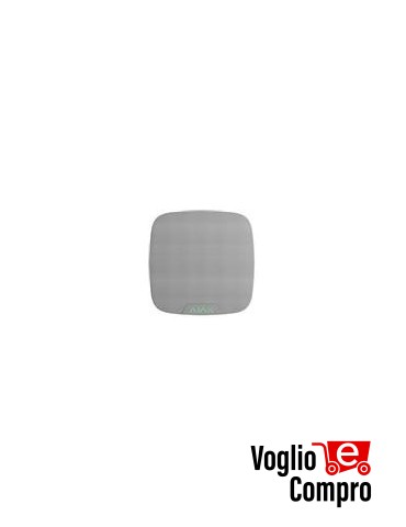 AJAX 87530 SpeakerPhone Jeweller BIANCO Modulo vocale wireless per la verifica degli allarmi
