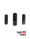 AJAX 66391 DOOR BELL NERO Videocitofono con IA integrata sensore pir e controllo tramite app
