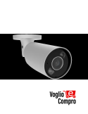 AJAX 126257  BulletCam HL (8 Mp/2.8 mm) BIANCO Telecamera IP di sicurezza cablata con IA, con angolo di visione di 110°