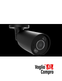 Ajax BulletCam HL (5 Mp/2.8 mm) Telecamera IP di sicurezza cablata con IA, con angolo di visione di 110°