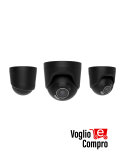 AJAX TurretCam HL (5 Mp/2.8 mm) Telecamera IP di sicurezza cablata con IA  angolo di visione di 110°, illuminazione ibrida