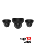 AJAX DomeCam HLVF (5 Mp) Telecamera IP di sicurezza cablata con IA    obiettivo varifocale motorizzato da 2,8–12 mm,