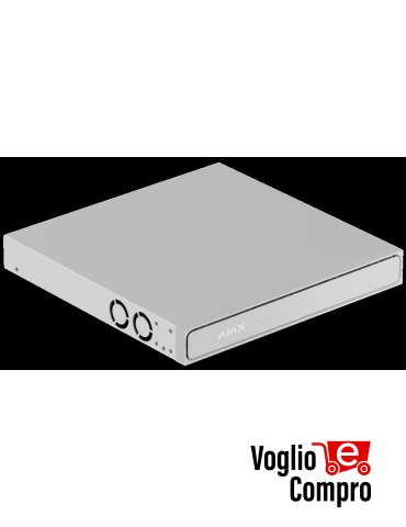 AJAX NVR H2DAC (8-ch) Videoregistratore di rete a 8 canali con uscita HDMI 4K esupporto per 2 dischi rigidi sostituibili  caldo