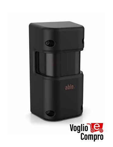 SHIELD-180 COPPIA DI FOTOCELLULE BLINDATE DA PARETE ORIENTABILI E SINCRONIZZATE
