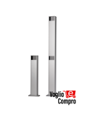 COPPIA DI COLONNINE 50cm V2 GARDO TOWER 500 IN ALLUMINIO PER FOTOCELLULE ED ACCESSORI
