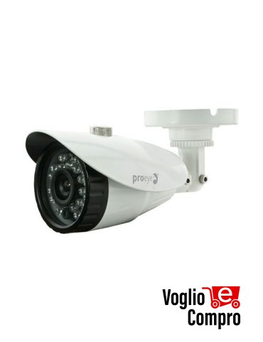 4835300 Telecamera Bullet CMOS 800 linee Day/Night con ICR, Ottica fissa 3,6 mm, 23 led IR