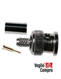 2109607 CONNETTORE BNC a crimpare per RG174 CONFEZIONE 10 PEZZI
