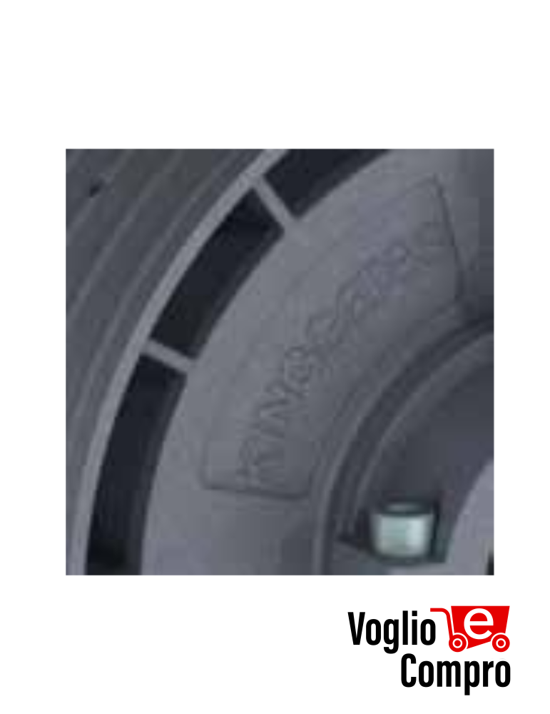 MOTORE PER SERRANDE AVVOLGIBILI RING380PLUS 230V 380Kg elettrofreno asse Ø101/76 corona 240-2 motori