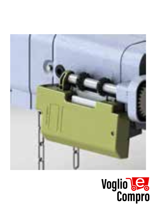 MOTORE PER SERRANDE AVVOLGIBILI RINGXL 230V-50Hz PER SERRANDE FINO A 600 Kg