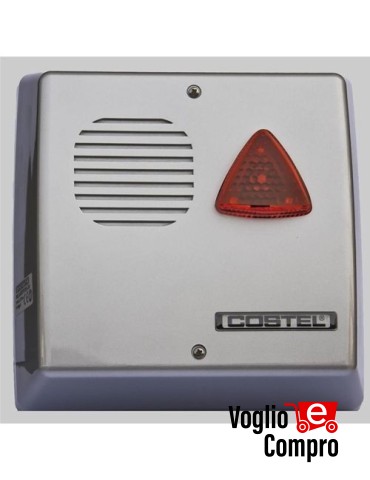 SIRENA COSTEL KRYPTOS PLUS RADIO BIDIREZIONALE 433 E 868 Mhz PER SISTEMA PLUS