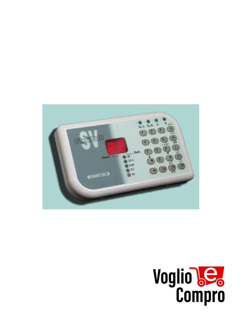 WLRX20SV Ricevitore RX20 SV interfaccia radio/filo supervisionata